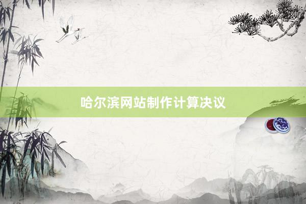 哈尔滨网站制作计算决议